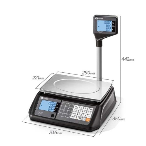 Електронна везна Elicom S300LM
